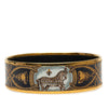 Hermès Wide Enamel Grand Apparat Horse Bangle Secondhand