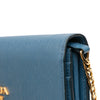 Prada Saffiano Wallet On Chain Secondhand