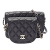 Chanel CC Quilted Lambskin Side Packs Flap Secondhand