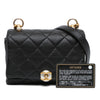Chanel Mini Quilted Calfskin Pearl CC Accordion Flap Secondhand