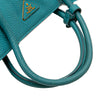 Prada Vitello Daino Side Zip Twin Pocket Open Convertible Tote Secondhand