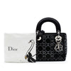 Dior Mini Satin Cannage Strass Crystal Embellished Lady Dior Secondhand
