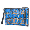 Burberry House Check Canvas Graffiti Zip Pouch Secondhand