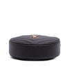 Saint Laurent Grain De Poudre Chevron Round Vinyle Camera Bag Secondhand