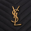 Saint Laurent Grain De Poudre Chevron Round Vinyle Camera Bag Secondhand