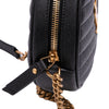 Saint Laurent Grain De Poudre Chevron Round Vinyle Camera Bag Secondhand