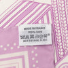 Hermès Sangles en Zigzag Silk Bandana Scarf 55 Secondhand