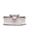 Miu Miu Goatskin Madras Soft Calf Crystal Embellished Crossbody Secondhand