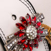 Miu Miu Goatskin Madras Soft Calf Crystal Embellished Crossbody Secondhand