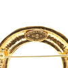 Secondhand Chanel Gold Plated CC Charm Brooch
