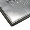 Fendi Metallic Leather Logo Bifold Compact Wallet Secondhand