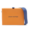 Louis Vuitton Calfskin Shopper Clutch with Strap Secondhand