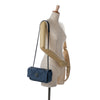 Chanel Canvas Stripe Flap Bag Secondhand