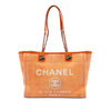Secondhand Chanel Small Canvas Deauville Tote