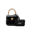 Versace Mini Croc Embossed La Medusa Satchel Secondhand