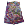 Hermès Au Fil Du Carre Silk Scarf 90 Secondhand