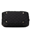 Secondhand Chanel Paris New York Quilted Nylon Duffle Handbag