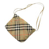 Burberry Supernova Check Nylon Drawstring Pouch Secondhand