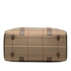 Burberry Vintage Check Canvas Boston Bag Secondhand