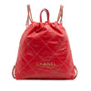 Chanel Large Shiny Quilted Calfskin 22 Backpack Secondhand