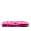 Bottega Veneta Nappa Intrecciato Turn Lock Clutch Secondhand