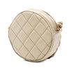 Chanel CC Quilted Lambskin Tassel Round Crossbody Secondhand