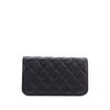 Chanel CC Quilted Lambskin Enamel and Pearl Wallet On Chain Secondhand