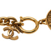 Chanel CC Gold Plated Cambon Medallion Necklace Secondhand