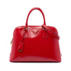 Prada Medium Saffiano Vernice Promenade Satchel Secondhand