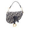 Dior Mini Oblique Canvas Saddle Bag Secondhand