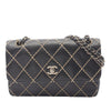 Chanel CC Wild Stitch Lambskin Flap Secondhand