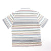 Secondhand Missoni PATTERNED Short Sleeve Shirt in Gray x Multicolor, Size 48 IT