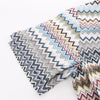 Secondhand Missoni PATTERNED Short Sleeve Shirt in Gray x Multicolor, Size 48 IT
