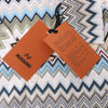 Secondhand Missoni PATTERNED Short Sleeve Shirt in Gray x Multicolor, Size 48 IT