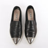 Miu Miu Leather Slip-on in Black 5S9010, Size 38.5 EU Secondhand