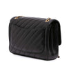 Chanel Diagonal Quilted Lambskin CC Signature Flap Secondhand