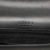 LOEWE Textured Leather Anagram Flap Clutch Secondhand