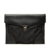 Prada Saffiano Trimmed Tessuto Clutch Secondhand