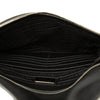Prada Saffiano Trimmed Tessuto Clutch Secondhand