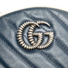 Gucci Mini GG Marmont Matelasse Leather Torchon Round Crossbody Secondhand