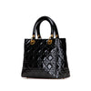 Dior Medium Patent Cannage Lady Dior Secondhand