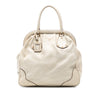 Prada Vitello Daino Frame Tote Secondhand