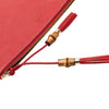 Gucci Calfskin Bamboo Tassel Clutch Secondhand