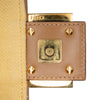 Fendi Zucca Embroidered Canvas Baguette Satchel Secondhand
