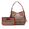 Burberry Small Haymarket Check Coated Canvas Canterbury Tote Secondhand