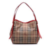 Burberry Small Haymarket Check Coated Canvas Canterbury Tote Secondhand