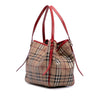 Burberry Small Haymarket Check Coated Canvas Canterbury Tote Secondhand