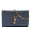 Saint Laurent Medium Glitter Leather Monogram Kate Crossbody Secondhand