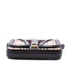 Burberry Haymarket Check Coated Canvas Brickfield Satchel Secondhand