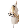Fendi Bicolor Leather Chain Midi Baguette Secondhand